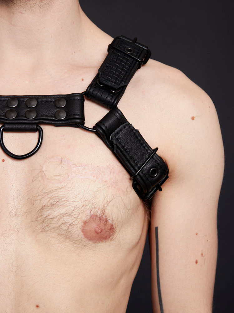 Muster-Harness mit Paspel