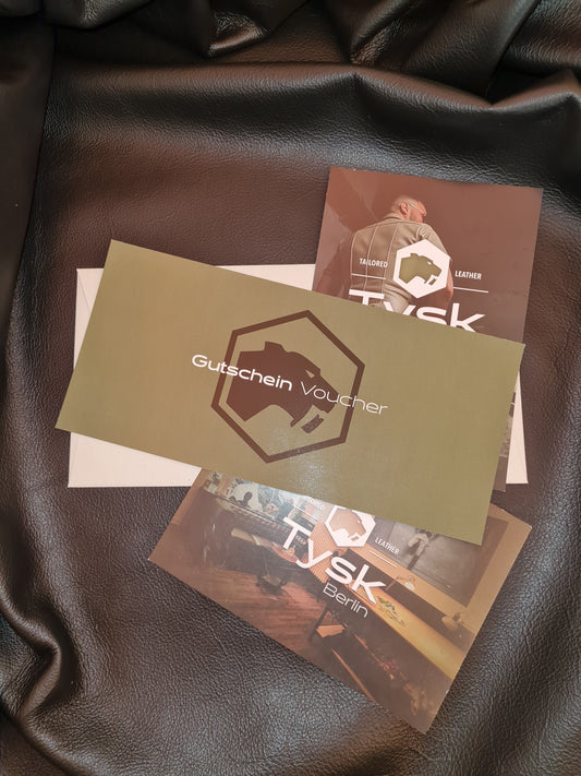 Geschenkgutschein für den Tysk Berlin Onlineshop