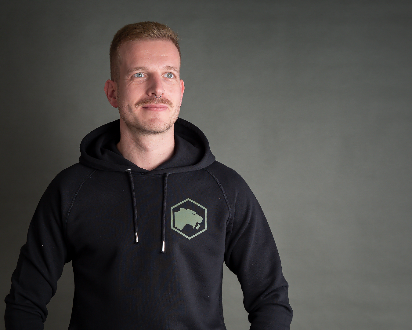 Hoodie mit Tysk-Logo